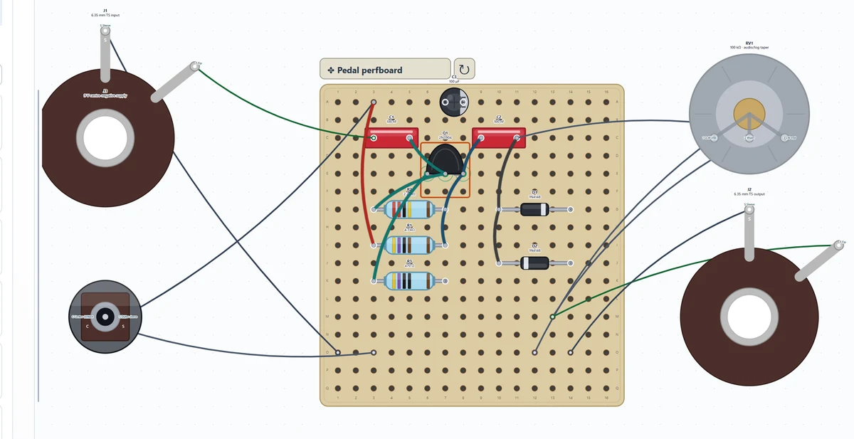 Inspect Q1's fitted package and the exact board contacts; logical pins and physical terminals stay distinct.